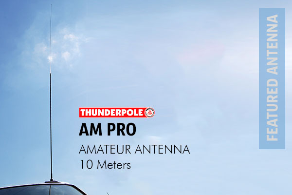 Thunderpole Am Pro Amateur Radio Antennas is designed to operate over the HF band.