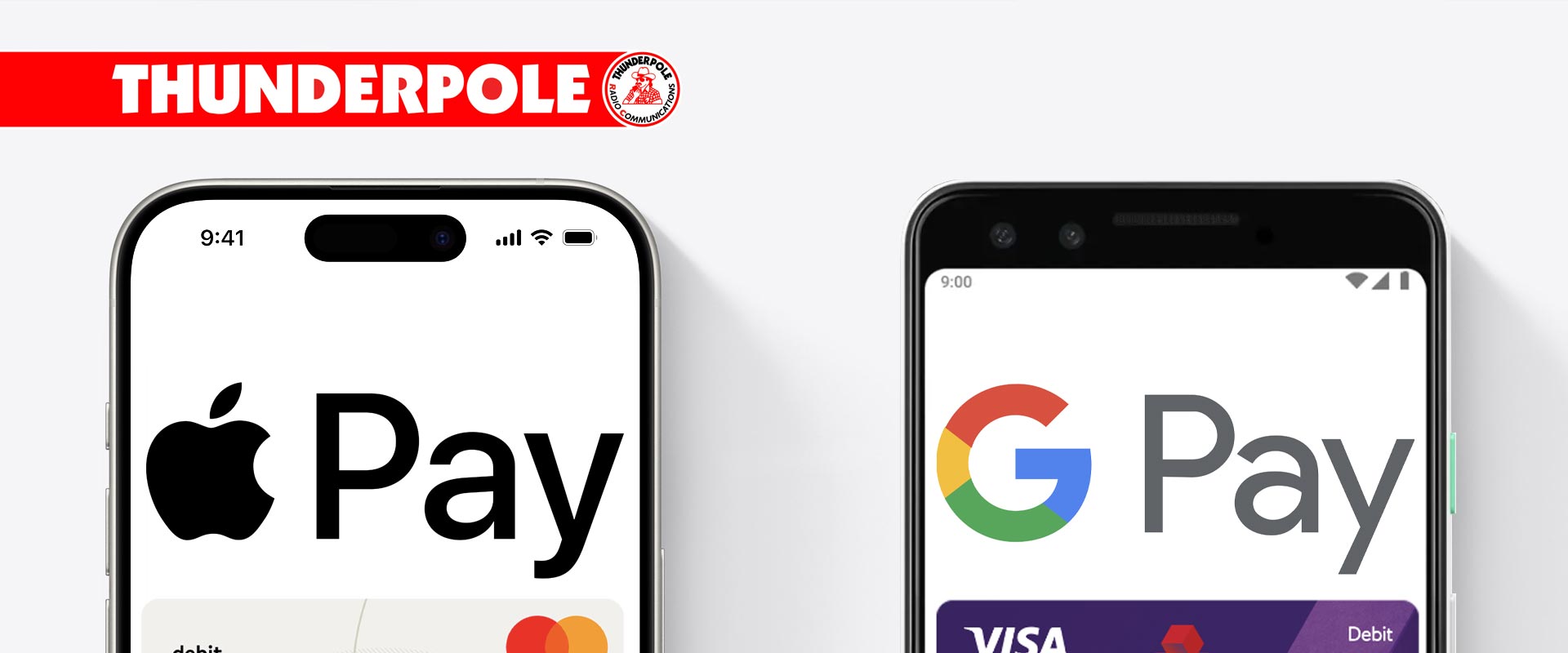 Now Accepting Apple Pay and Google Pay