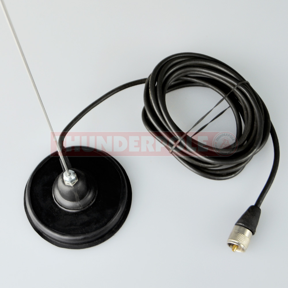 Thunderpole PMR VHF Antenna & Mag Mount | PL259
