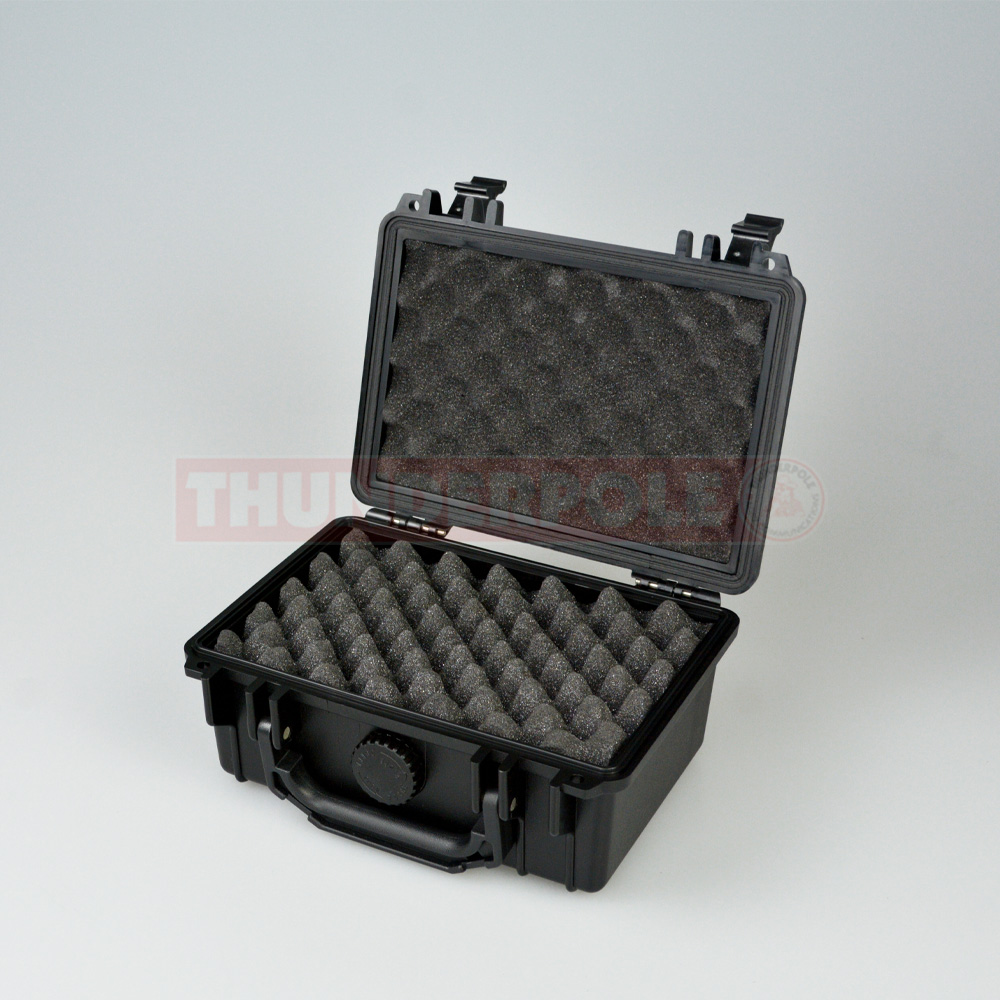 Waterproof Case with Foam | Black | Small
