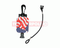 Retractable CB Mic Keeper - Stars & Stripes