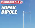 Thunderpole Super Dipole 27 MHz  CB Radio Antenna