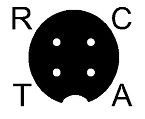 Radio Mic Wiring 4 Pin S Wired | THUNDERPOLE