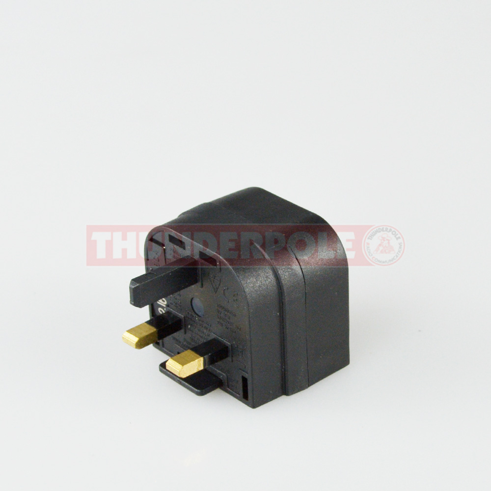 EU Plug to UK Plug Adaptor | BCA Fused Converter Plug