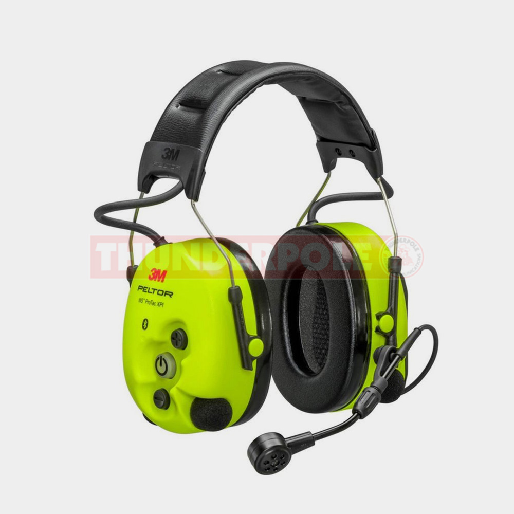 3M Peltor WS ProTac XPI headset with Headband & Bluetooth connectivity