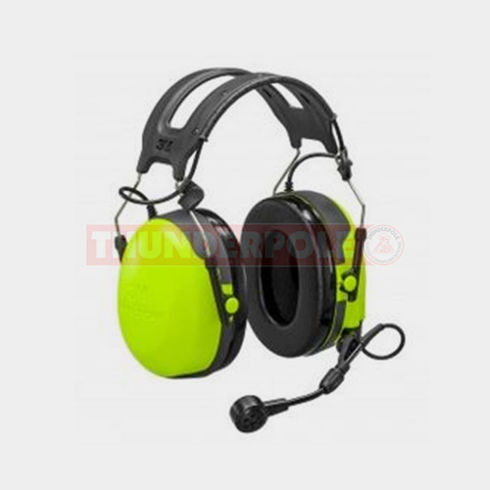 3M Peltor FLEX II headset with built-in PTT & headband