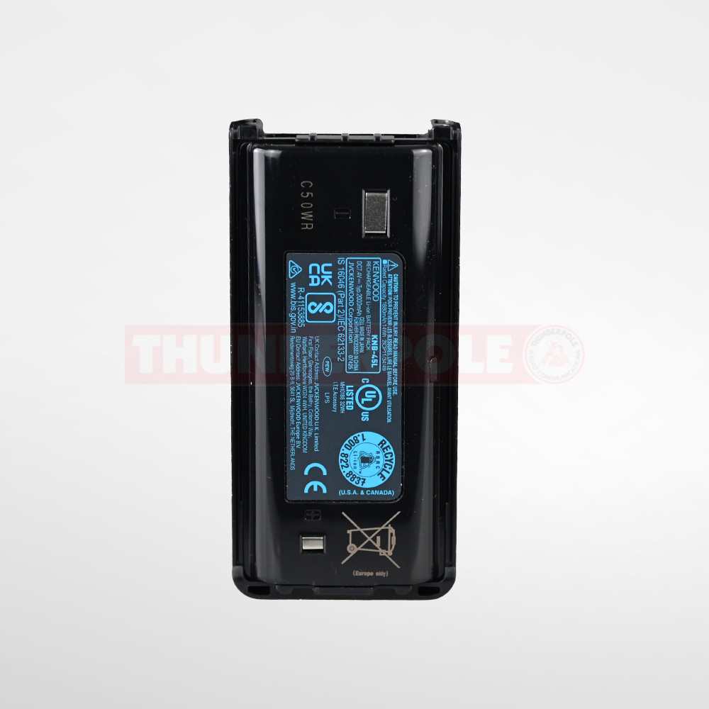 Lithium-Ionen Akku passend für Kenwood KNB-45Li, Kenwood TK2200, TK3200
