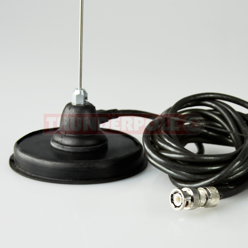 Thunderpole PMR UHF Antenna & Mag Mount | BNC