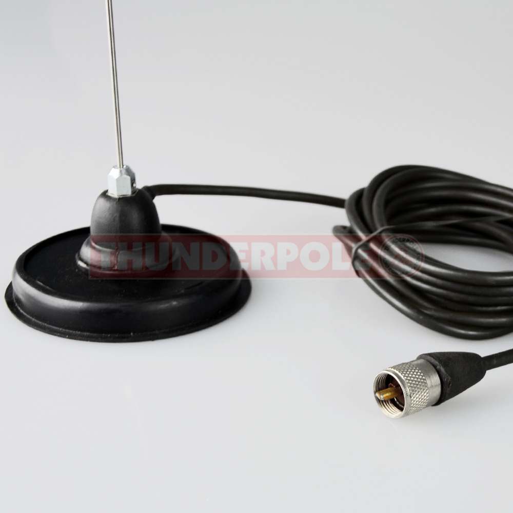 Thunderpole PMR UHF Antenna & Mag Mount | PL259