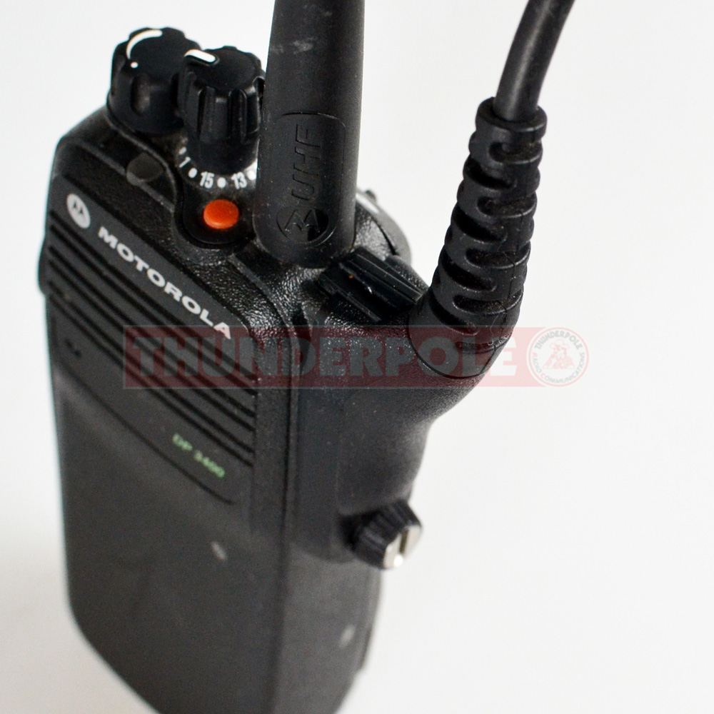 Motorola Speaker Mic | Submersible Remote Microphone for Motorola DP3400 / DP3600 / DP4400 / DP4600 / DP4800