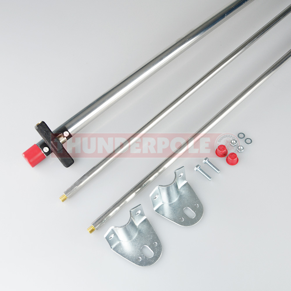 Thunderpole Dipole Antenna - 66-500 MHz (includes FM Broadcast 88-108 MHz)