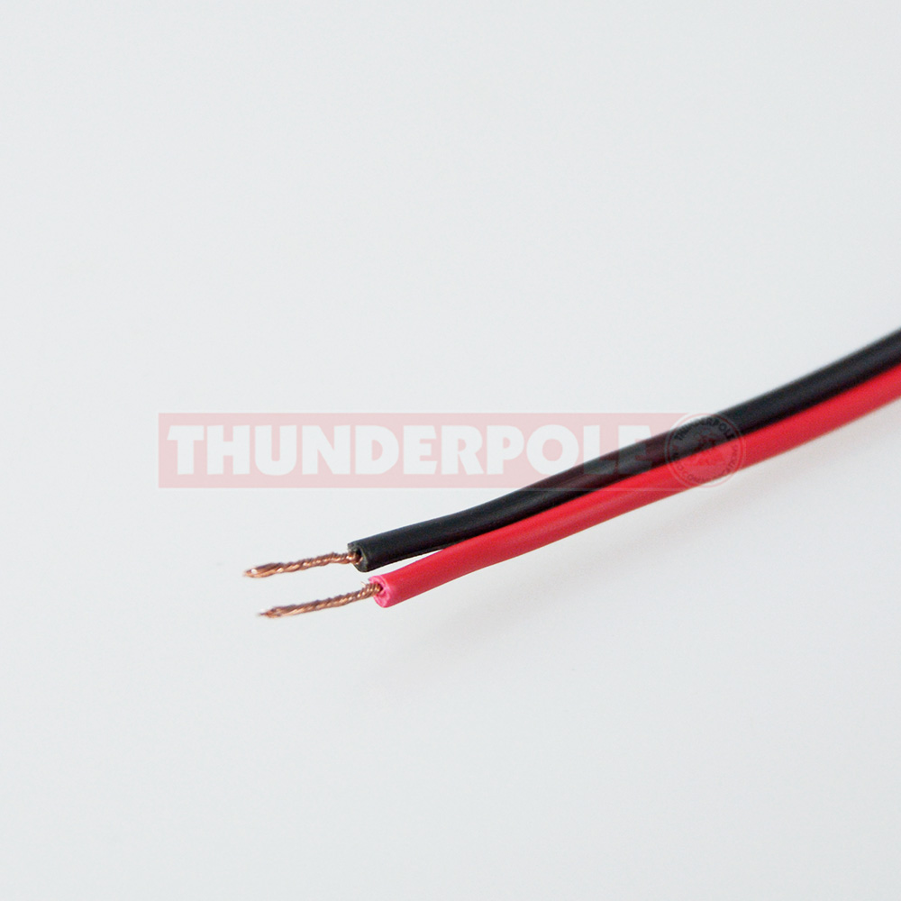 2.5 Amp Red & Black Speaker / Power Cable