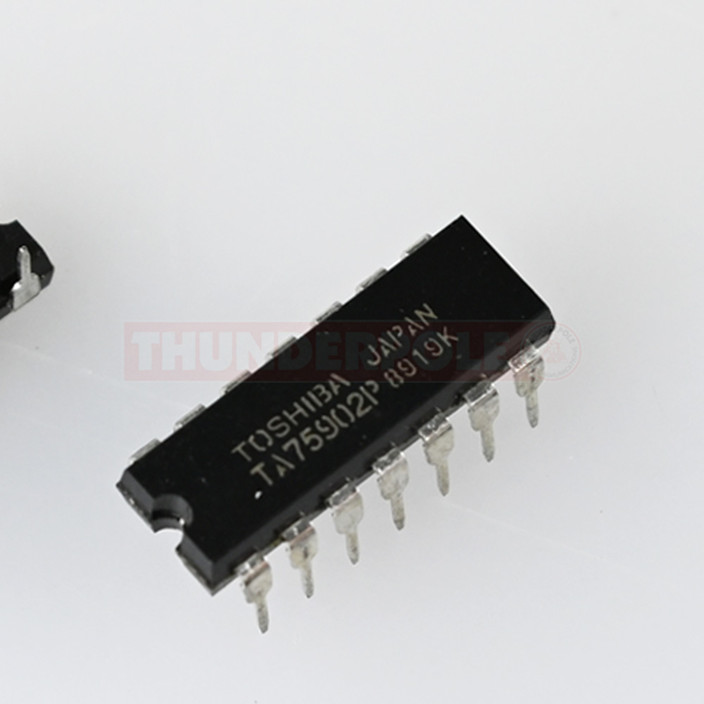 Circuit Intégré Toshiba TA7157-AP - DIP14, Neuf, Origine Japon, Pour Réparation électronique