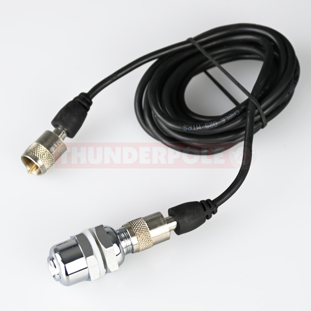 Thunderpole Chrome Stud Body Mount THUNDERPOLE