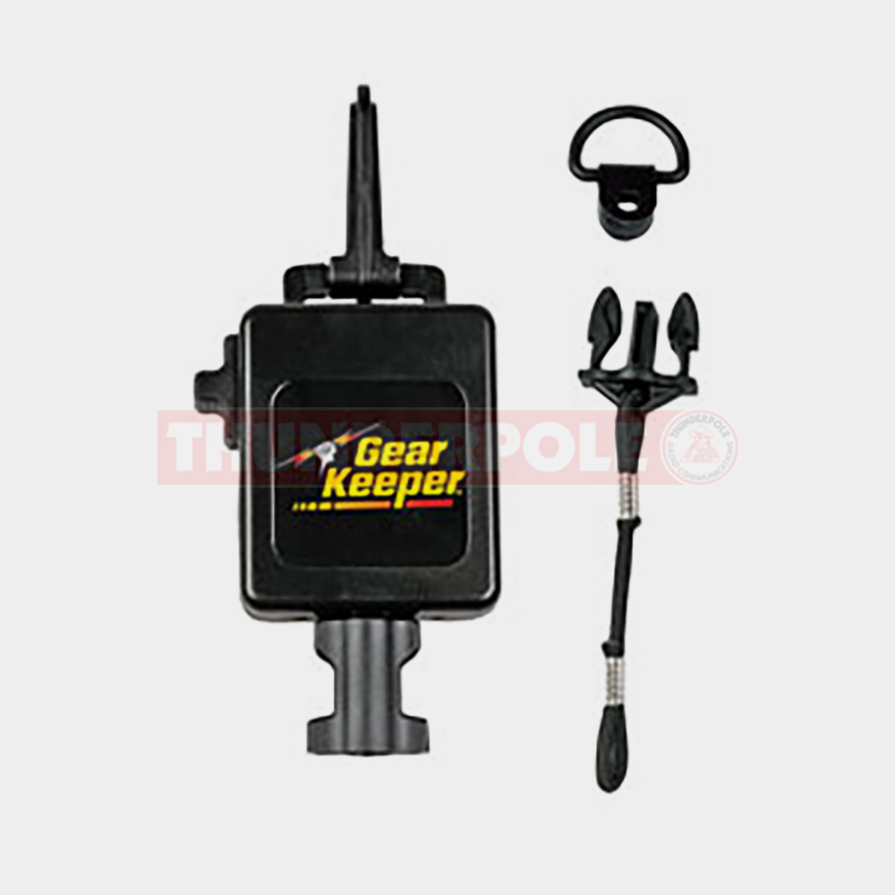 Retractable CB Mic Keeper - Heavy Duty Black