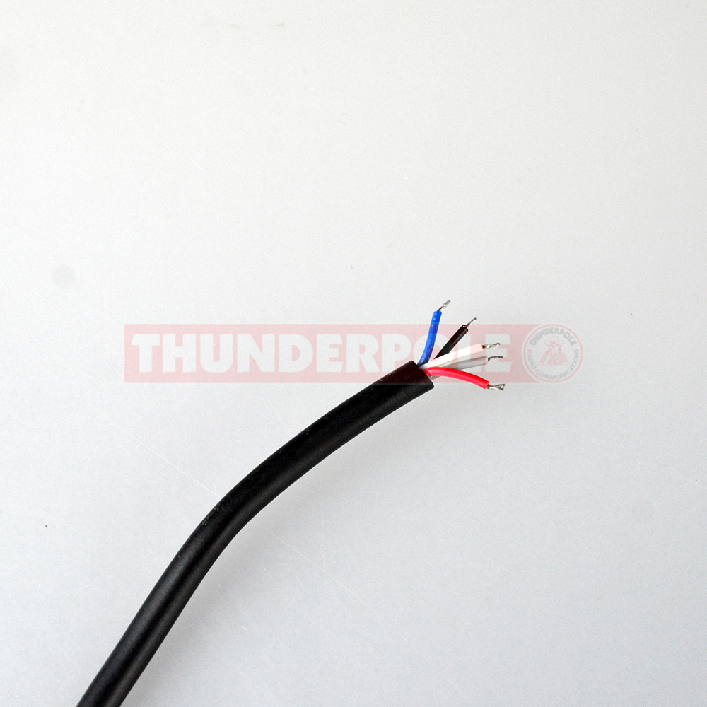 Microphone Replacement Lead for CB & Ham Radios | Thin Curly Cable | 5 Core | 1.8m