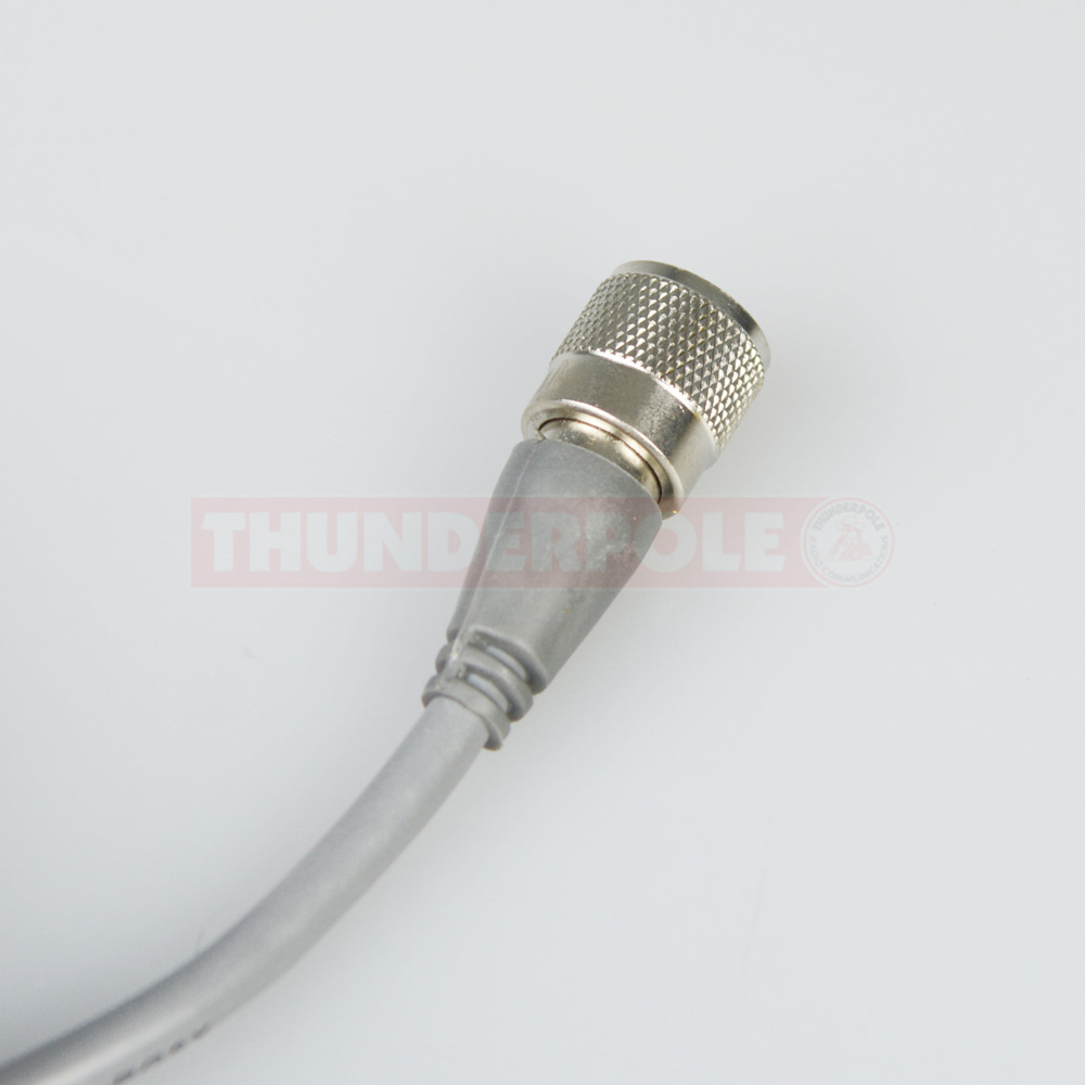 Thunderpole PL259 3.65m Patch Lead -  Premium Mini 8 Grey