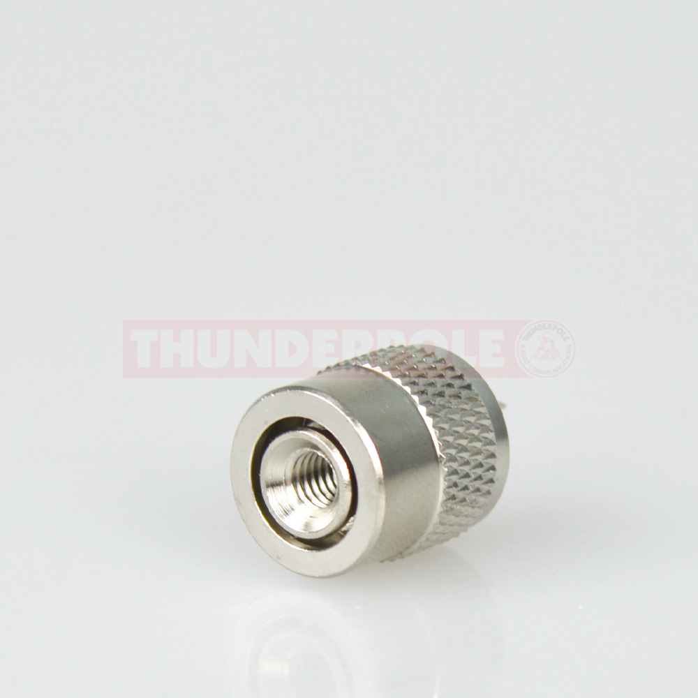 Thunderpole PL259 Teflon Plug Short Shank | 6mm | RG58 Type