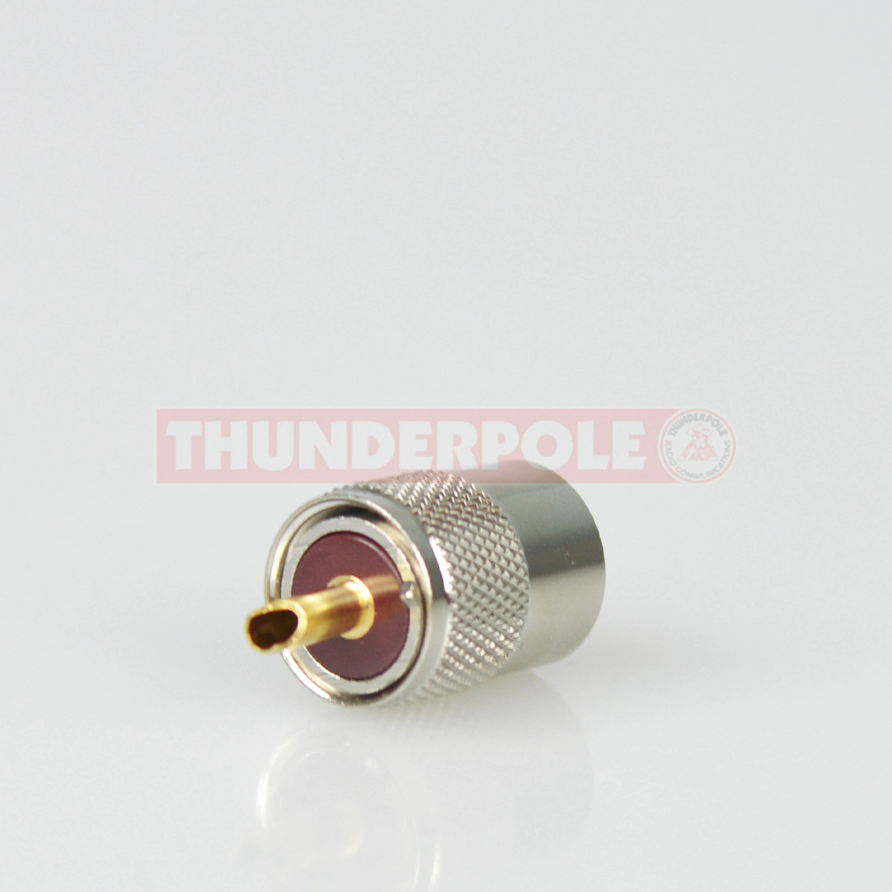 Thunderpole PL259 Plug | 6mm | RG58 Type
