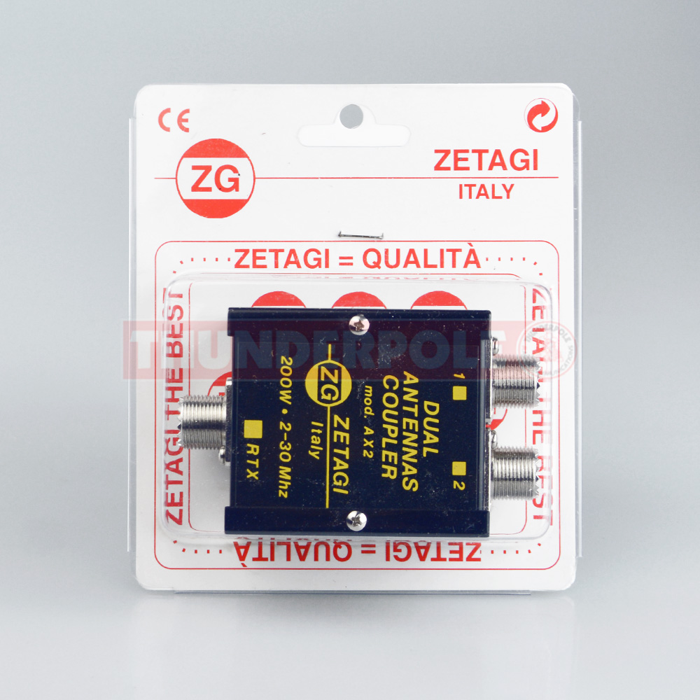 Zetagi AX2 | Dual Antenna Coupler