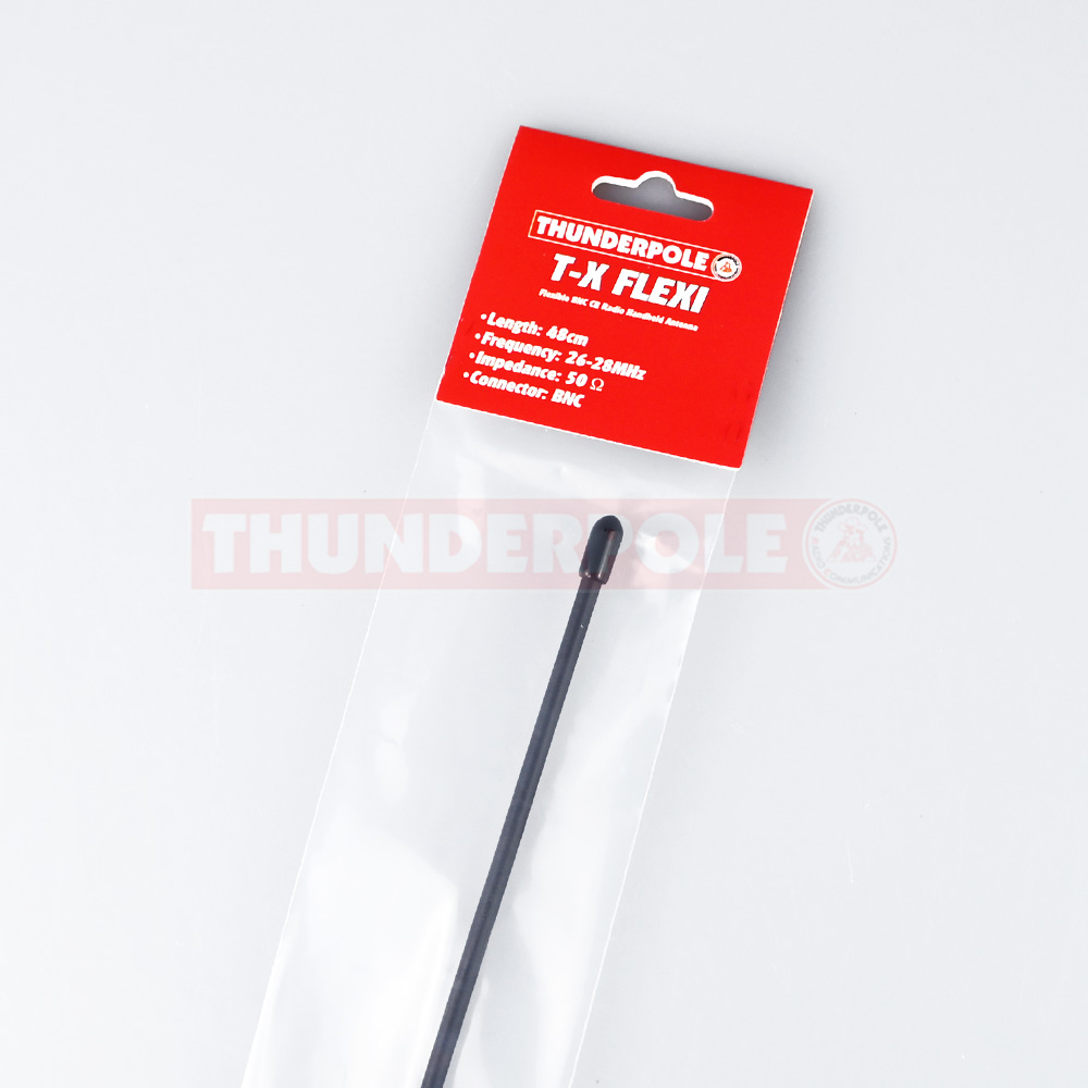 Thunderpole TX Flexi CB Handheld Antenna 48cm BNC Rubber Duck