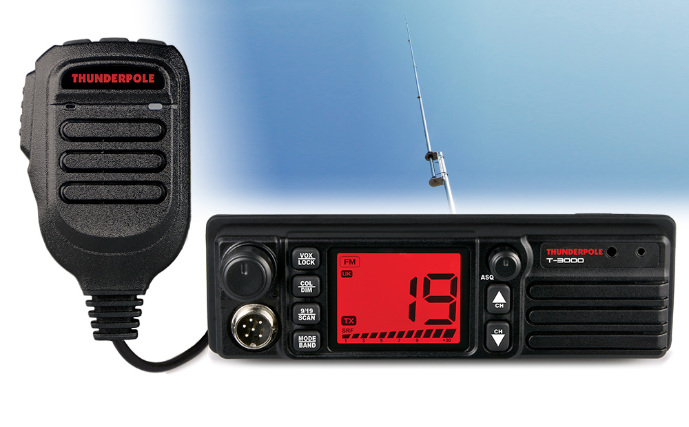 Homebase CB Radio Pack Thunderpole T2000 THUNDERPOLE
