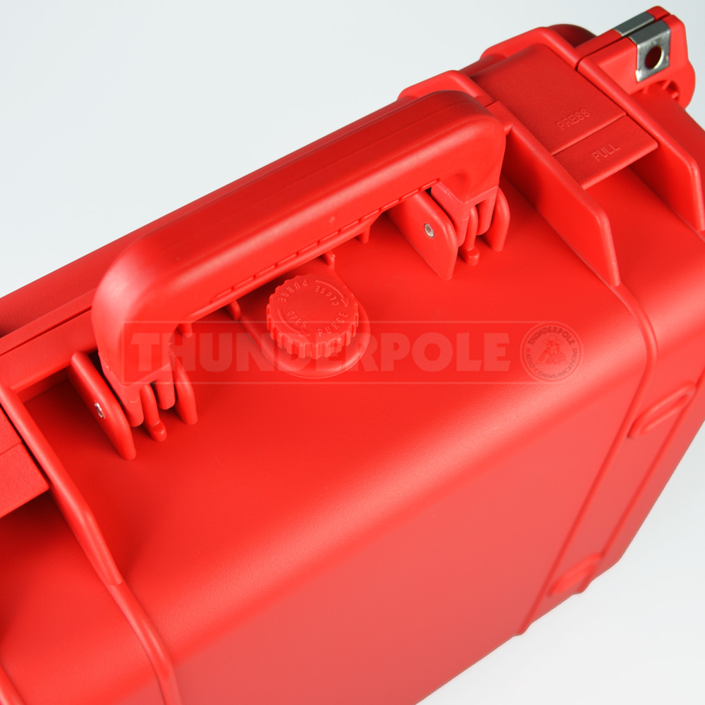Waterproof Case with Foam | Lafayette | Red  | Large
