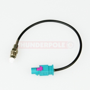 K-PO Fakra M / FME F RG-174 Cable | 12cm Lead