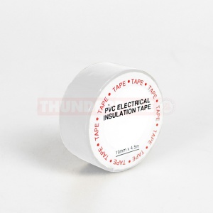 Insulation Tape | PVC Electrical | 19mm x 4.5m | White