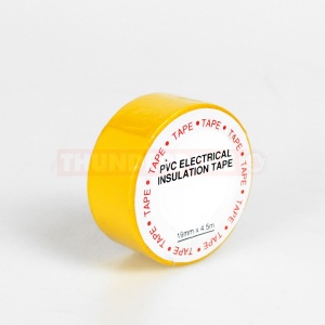 Insulation Tape | PVC Electrical | 19mm x 4.5m | Yellow