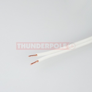13 Amp Heavy Duty White Speaker Cable